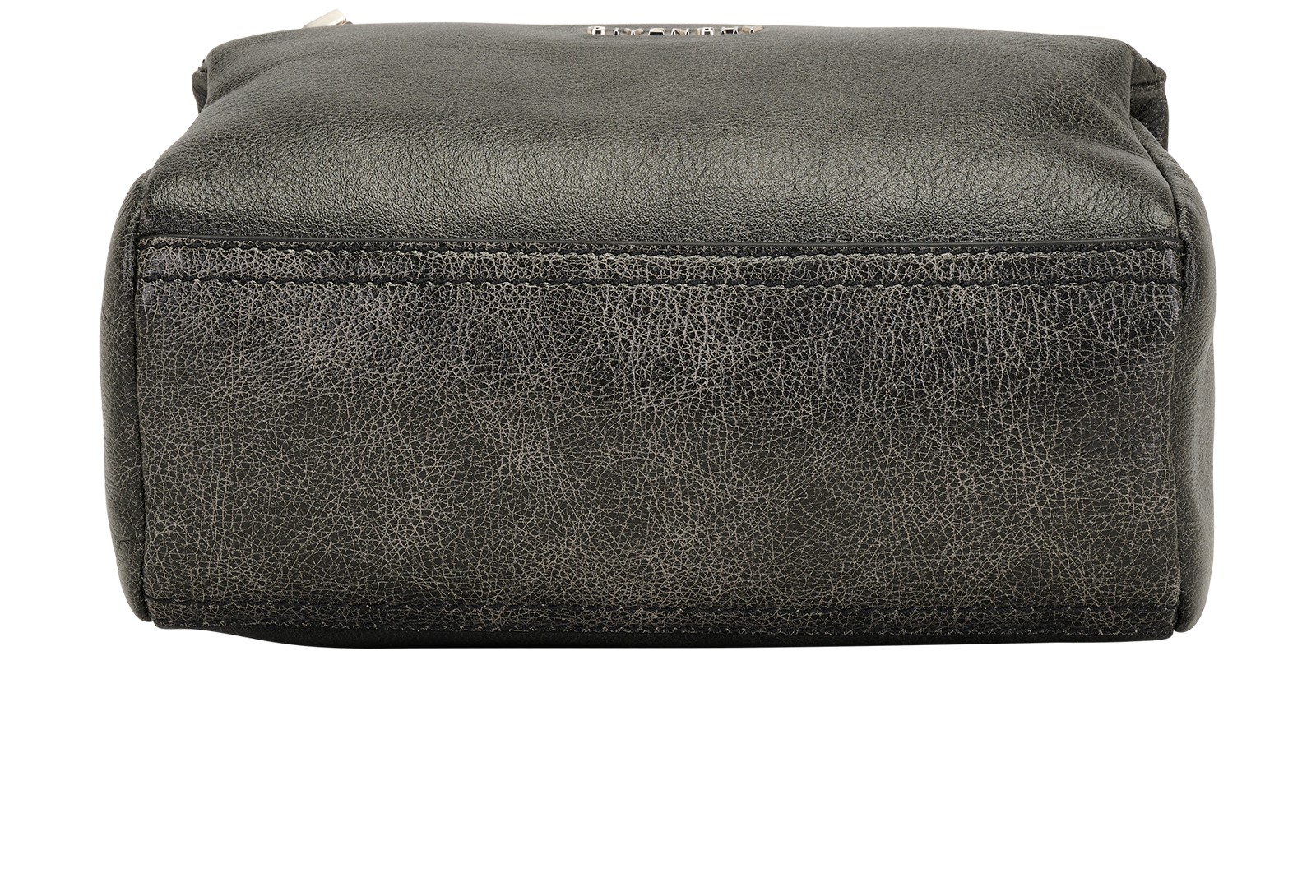 Mini Pandora Box Bag, &pound;395, Handbags, Grey, Leather, Top view